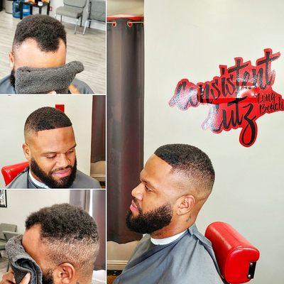 Front hairline repair with a bald fade 
Appericate the change Tino