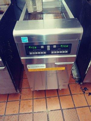 New fryer installed!