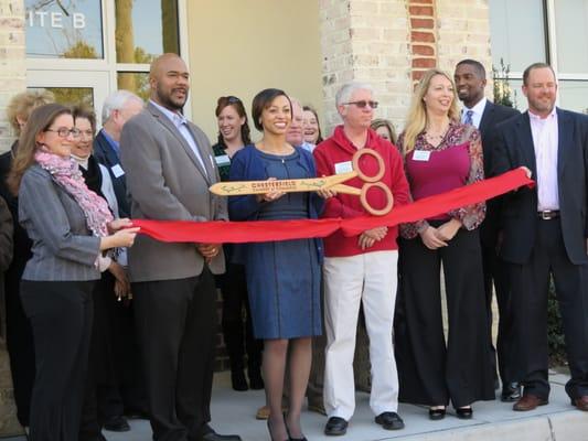 Ribbon cutting ceremony