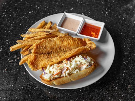 Dub's Catfish Sandwich