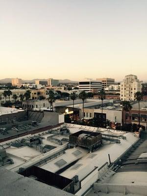 Awesome view from level 7, parking structure 6