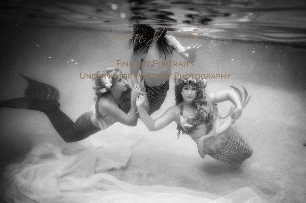 Mermaid portraits - underwater portraits in Fort Myers, Florida & Point Pleasant, NJ