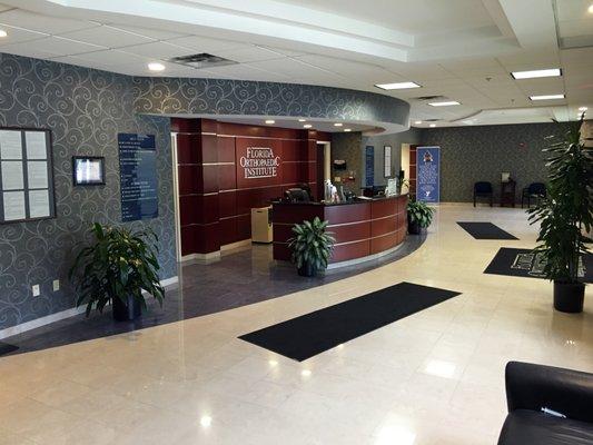 North Tampa Office Lobby