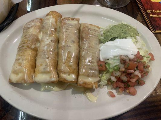 Chimichangas with Chicken