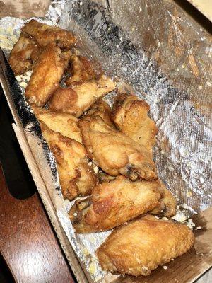 1 pound garlic Parmesan wings