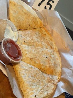 Steak quesadilla