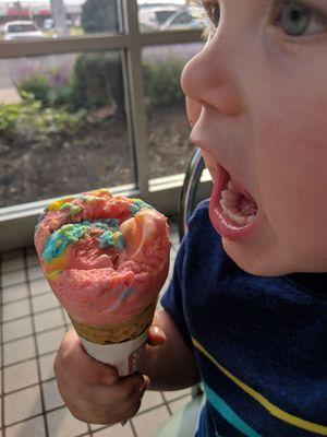 Superman ice cream