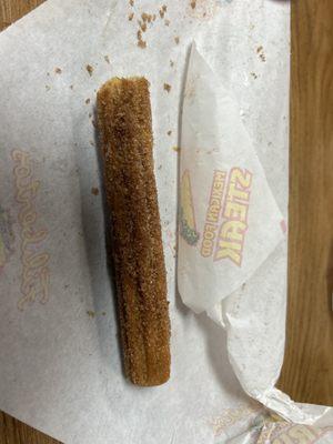 Vanilla churro