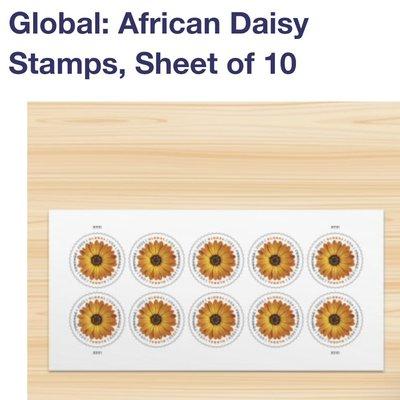 Global Forever stamps