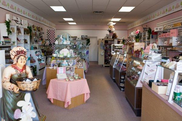 Interior of store