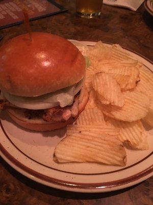 Cajun chicken sandwich