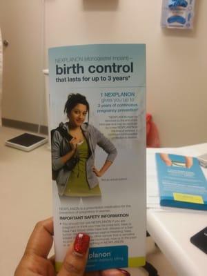 New birth control lasts 3 years without insurance $1200