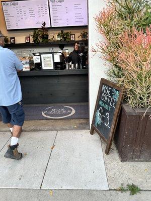 Front Walk up Counter