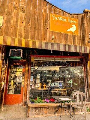 Rustic storefront in old part of town, with a steady stream of locals coming in.