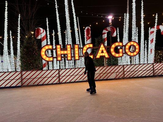 Ice skating rink