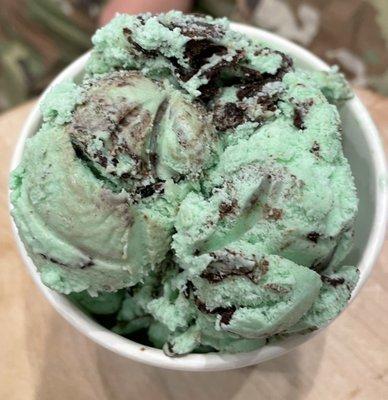 Mint chocolate chip