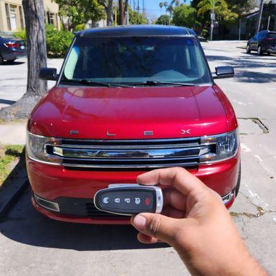 Smart key duplicate for a ford flex