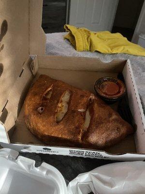 Meat Express Calzone