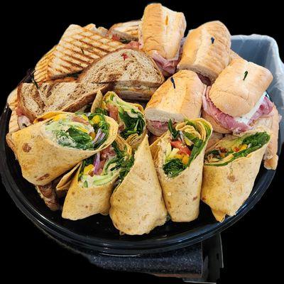 Catering sandwich platters