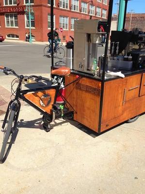 Pedal powered cart