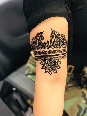 Freestyle Henna tattoo