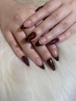 Apres gel-x nails