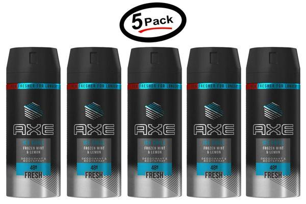 (5 Pack) Axe Ice Chill for Men 
 Price:$23.98
 Visit Lucky Super Store, 715 main Street, Asbury Park 07712, NJ For More exciting offer.