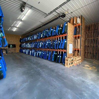 We have a massive Auto Glass inventory that's stocked and ready to go!