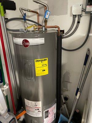 New 50g water heater, thank you!!