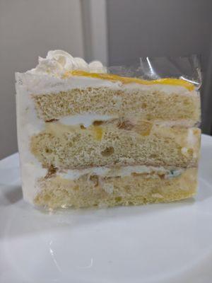 MOLDY "fresh" mango cake $5.25 - 8/29/24