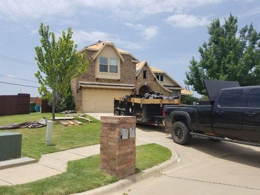 New roof in Mansfield, TX