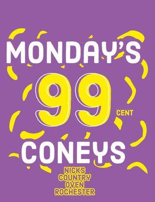 Every Monday ! 7a-9p