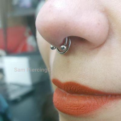 Double Septum Piercing