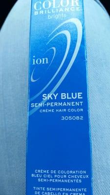 Ion--some of the best fashion color I have tried.