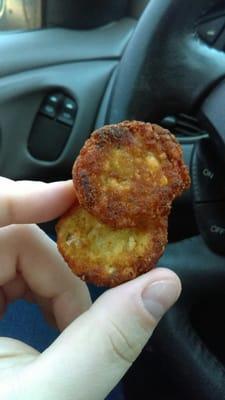 An example of the hashbrowns you will be served