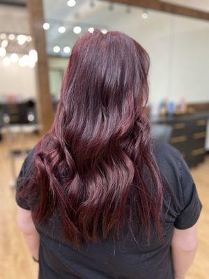 Hair color+extensions by Cynthia Diersen