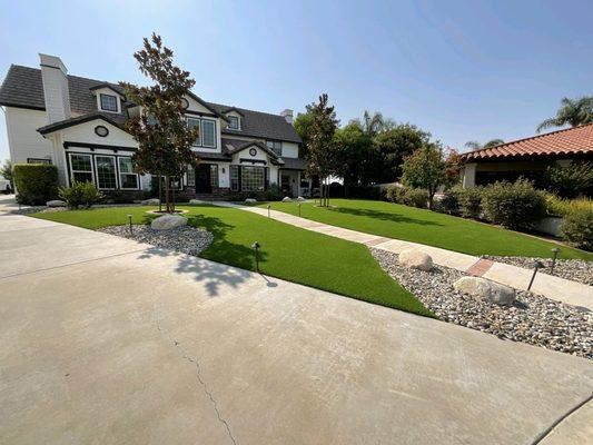 Front Yard Artificial Grass