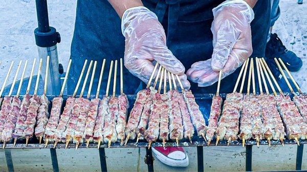 Skewers galore