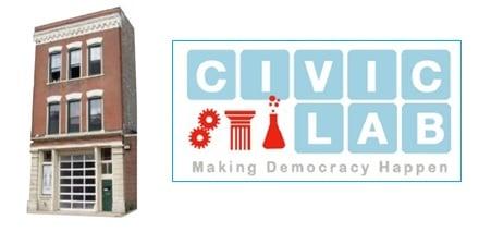 The CivicLab is on the first floor of an 1890's firehouse in the West Loop.