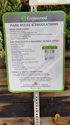 Park Rules & Regulations  10-20-2024