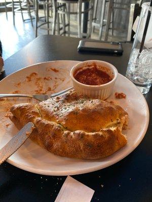 Alexander the Great calzone.