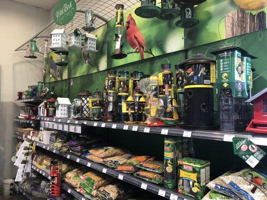 Ace has an expanded wild bird feed and supplies.