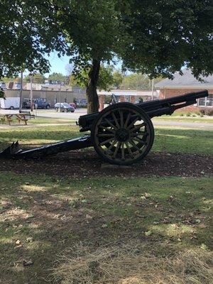 In park across from courthouse