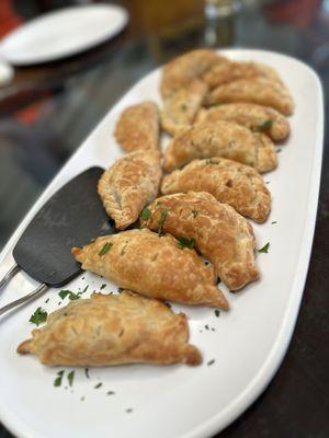 "Don't Cry for Me, Argentina" class - empanadas