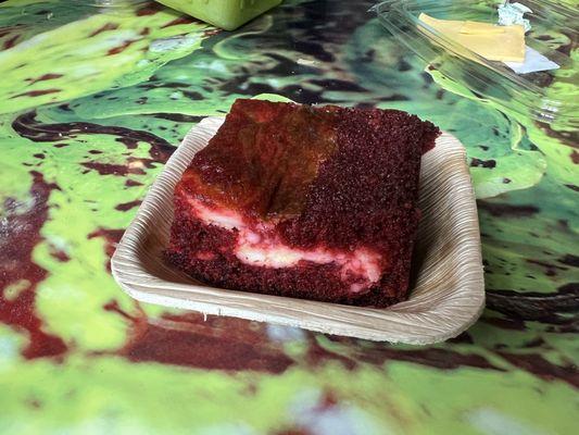 Red Velvet Cheesecake Brownie