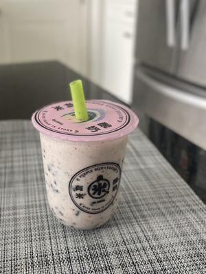 Haw Purple Rice Yogurt Smoothie