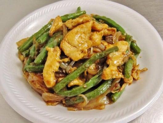 Chicken with String Beans/ Green Beans