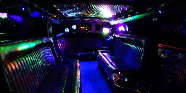 Inside of Hummer