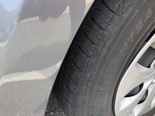 Super unsafe tire tread!!!!