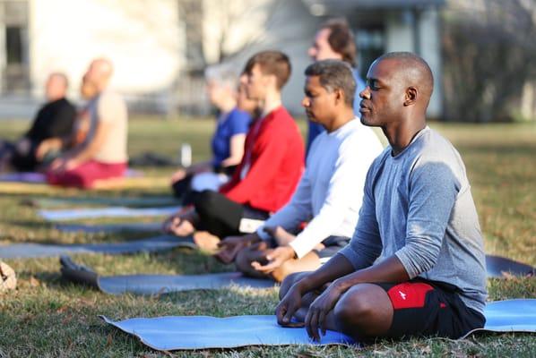 Outdoor Yoga Class